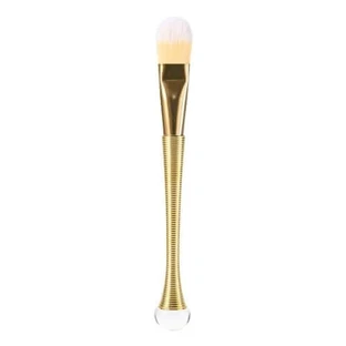 Flat brush for foundation, Makeup, Gold