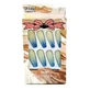 Lot de 12 faux ongles dégradés, Fashion Nail, 01