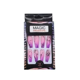 Set mit 12 natürlich aussehenden falschen Fingernägeln, Magic Fingertips, 02