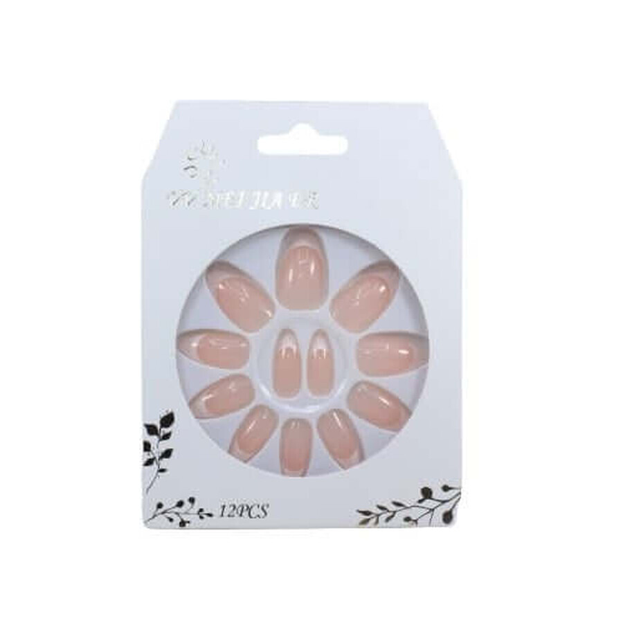 Boutique Jeu de 12 faux ongles français, VV Meijiaer, 06 Jeu de 12 faux ongles français, VV Meijiaer, 06