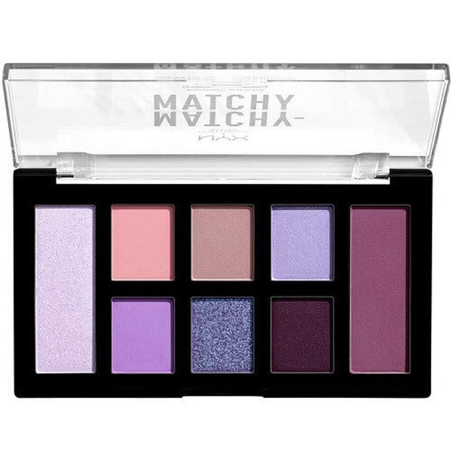 Cumpără Paleta Fard Pleoape, NYX, Matchy Matchy Monochromatic Palette, 04 Lilac Paleta Fard Pleoape, NYX, Matchy Matchy Monochromatic Palette, 04 Lilac