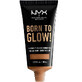 Fond de teint lumineux, NYX Professional Makeup, Born To Glow, Naturally Radiant, 15.8 Honey, 30 ml