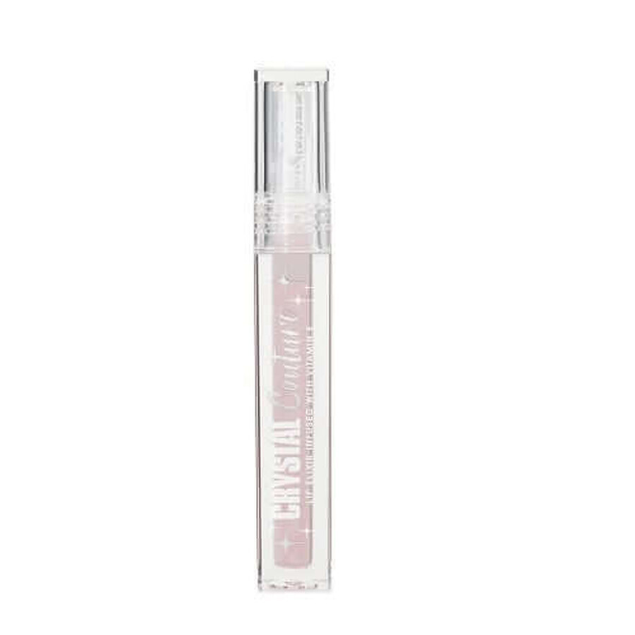 Bright Lip Gloss, Sunkissed, Crystal Couture Lip Elixir, Vitamin E, Transparent, Sparkle, 3.5 ml