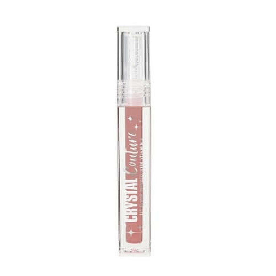 Lucidalabbra, Sunkissed, Crystal Couture Lip Elixir, Vitamina E, Marrone, Dorato, 3,5 ml