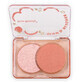 Highlighter and Blush Palette, Kiss Beauty Glow Blush, 02, 8 g