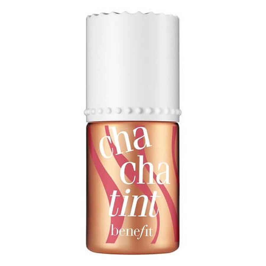 Boutique Blush liquide pour les joues et les lèvres, Benefit, Cha Cha Tint, Mango, 10 ml Blush liquide pour les joues et les lèvres, Benefit, Cha Cha Tint, Mango, 10 ml