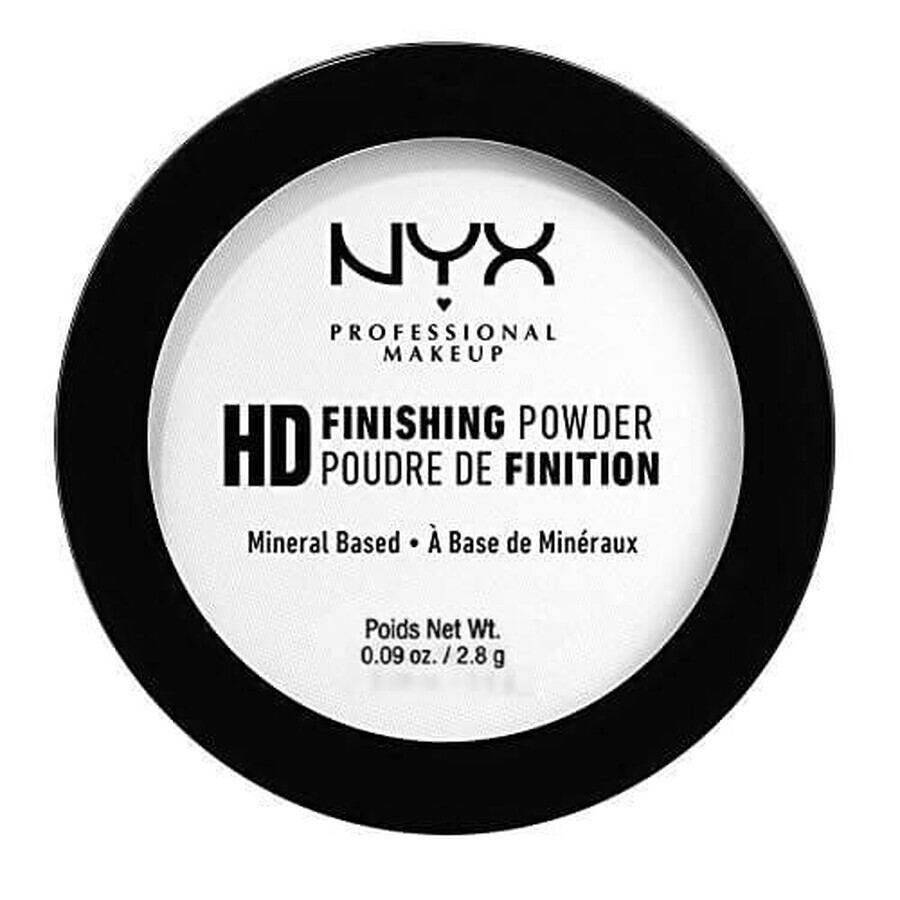Comprar Polvos fijadores de maquillaje, NYX Professional Makeup, Polvos de acabado HD, Mini, Translúcidos, 2,8 g Polvos fijadores de maquillaje, NYX Professional Makeup, Polvos de acabado HD, Mini, Translúcidos, 2,8 g