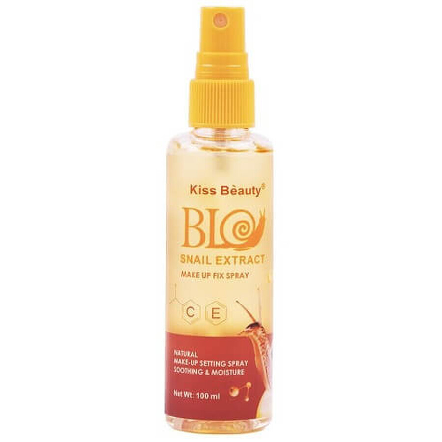 Spray fixateur de maquillage à l'extrait d'escargot, Kiss Beauty, Escargot, 100 ml
