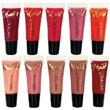 Set of 10 Lip Glosses, Technic, Lip Vault, Vegan, 10 x 5 ml