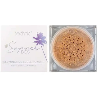 Polvos sueltos iluminadores, Technic, Summer Vibes, Polvos sueltos iluminadores, Light It Up, Vegano, 8 g