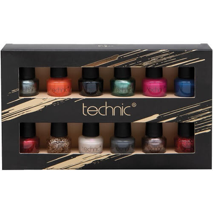 Winkel op Set van 12 nagellakken, Mini, Technic, Vegan, 42 ml Set van 12 nagellakken, Mini, Technic, Vegan, 42 ml