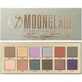 Paleta de 12 sombras de ojos, W7, Moonglade, Vegana, 20,4 g
