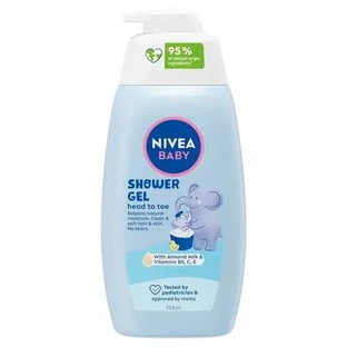 Champú y espuma de baño, 500 ml, Nivea Baby