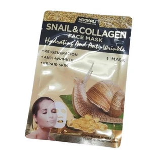 Wokali Collageen Herstellend Gezichtsmasker, 30 ml