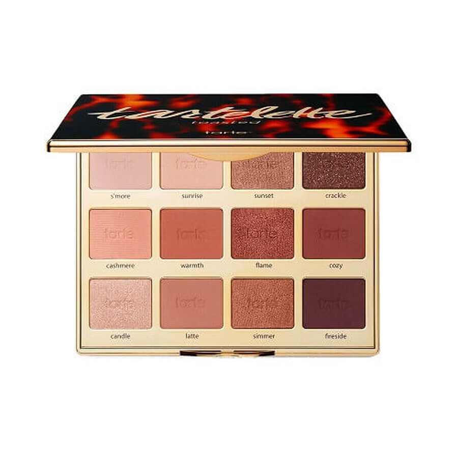 Eye Shadow Palette, Tarte, Tartelette Toasted Amazonian Clay, 12 Shades, 12 x 1.5 g