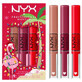 Set van 3 lipsticks, NYX, High Shine Loud Trio Gift Set, 01