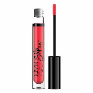 Brillo de labios, NYX, Aceite labial Slip Tease, 11 Red Queen, 4 ml