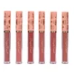 Set of 6 Matte Liquid Lipsticks, Ranee, 6 x 2 ml, A