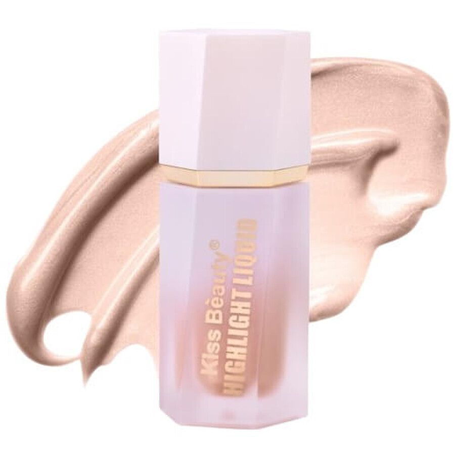 Iluminador Líquido, Kiss Beauty, Skin Shine, 03, 4,5 ml