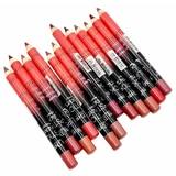 Set de 12 lápices de labios, Miss Demi, 24H, resistente a la transferencia, B