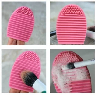 Brush Egg - Silicone accessory for cleaning makeup brushes
