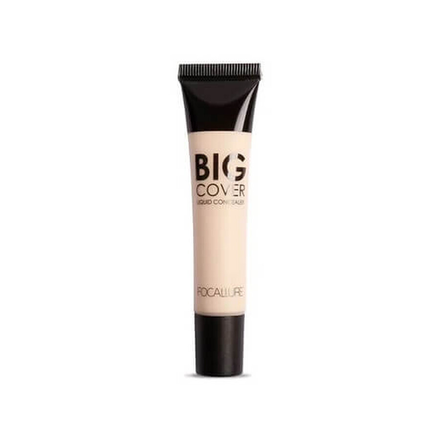 Liquid concealer Focallure Big Cover Concealer 01 Warm Ivory