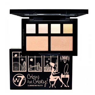 Glow For Glory W7 Paleta de polvos iluminadores Glow For Glory