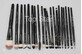 Set of 20 Black Brushes makeup brushes