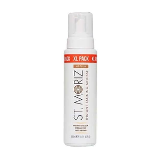 Professional Self Tanning Foam St Moriz Medium Bronze Instant, XL Pack 300 ml