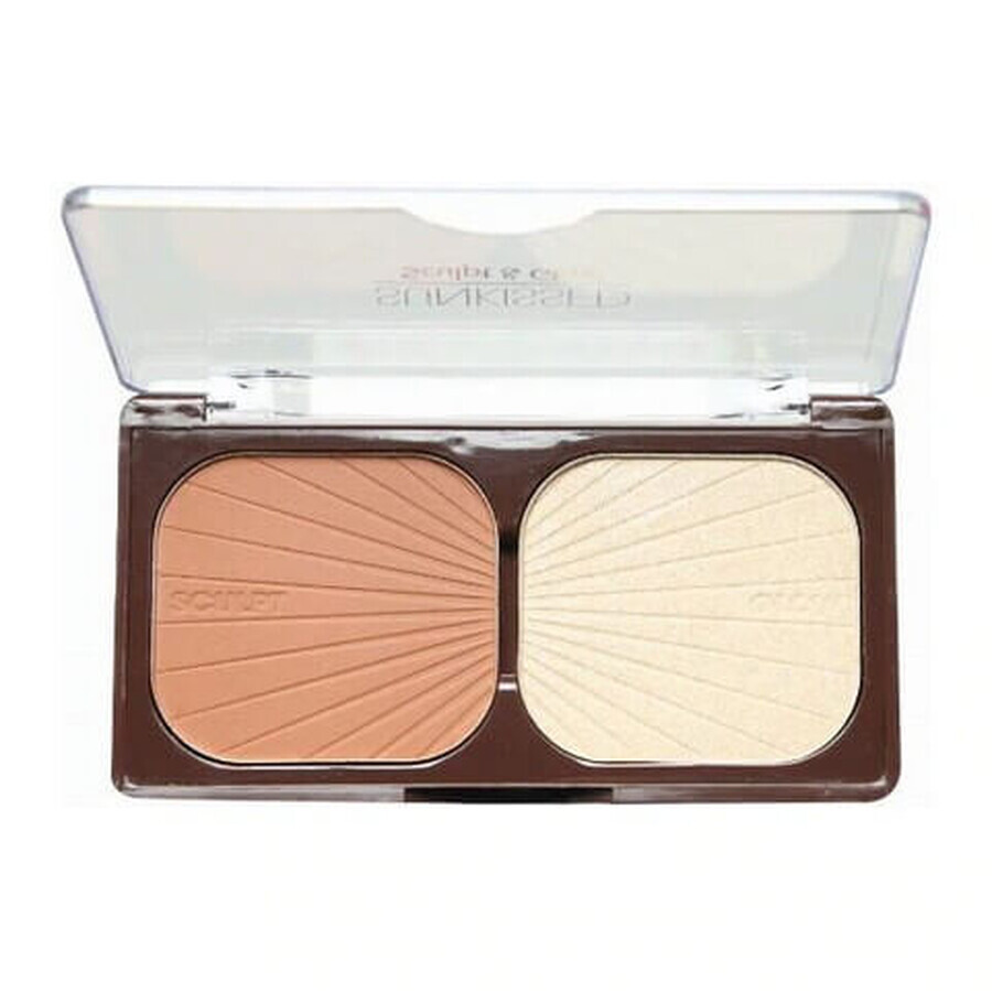 Palette Sunkissed Sculpt&amp;Glow per contorno viso, evidenziatore e bronzer