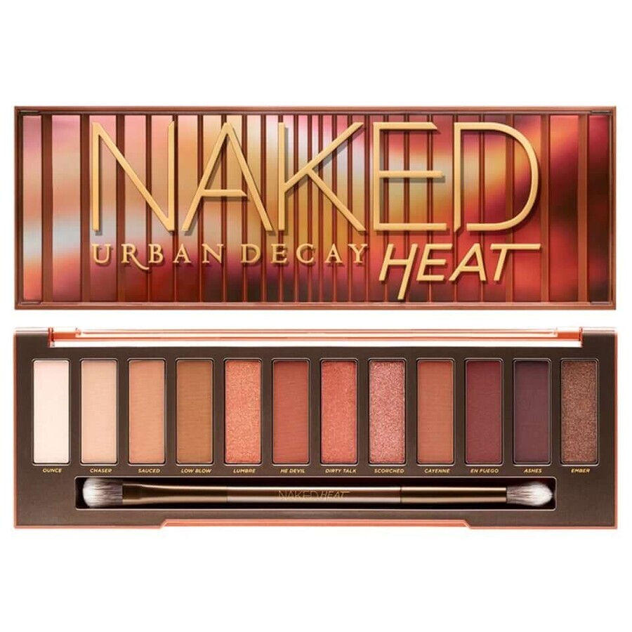 Urban Decay Naked Heat Palette de maquillage pour ombres à paupières