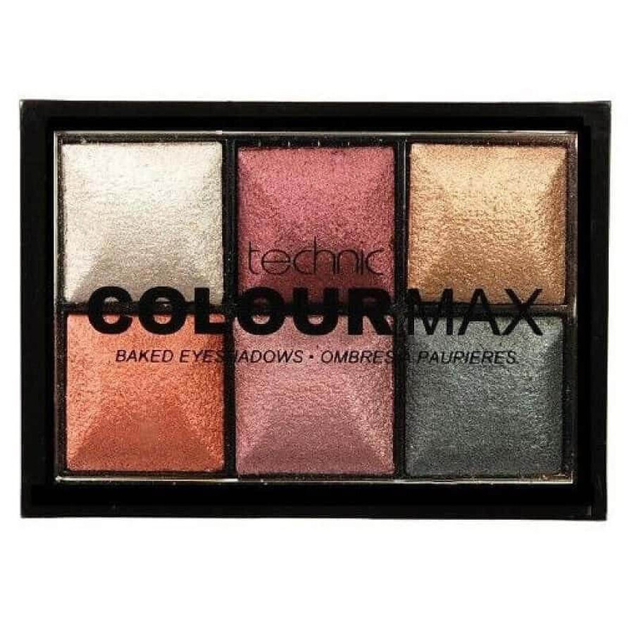 Technic Color Max Treasure Chest 6 eyeshadow palette