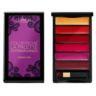 Palette of 6 lipsticks Loreal Color Riche La Palette Extravaganza