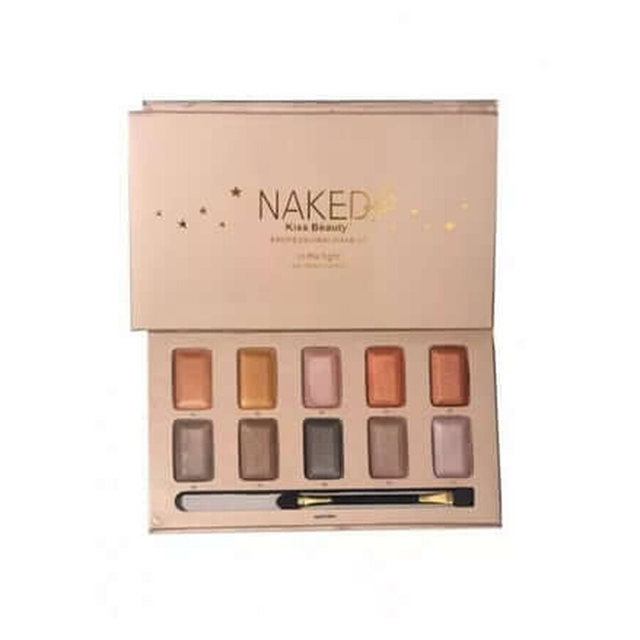 Kit de maquillaje Kiss Beauty Naked In The Light, 01