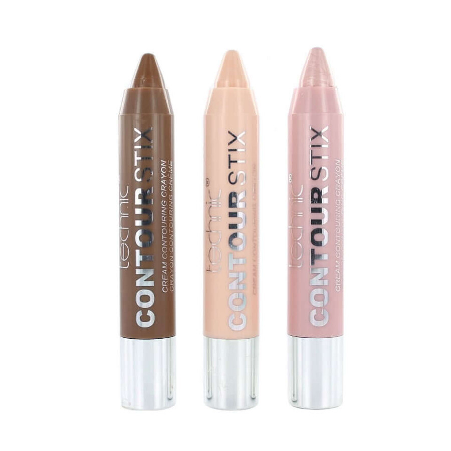 Comprar Set de 3 lápices iluminadores y de contorno en crema, Technic Contour Stix Set de 3 lápices iluminadores y de contorno en crema, Technic Contour Stix