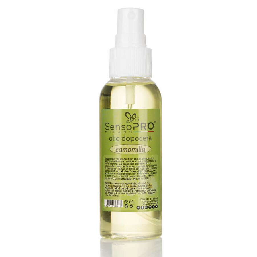 Olio dopo l'epilazione Senso Pro Milano con Camomilla , 100ml