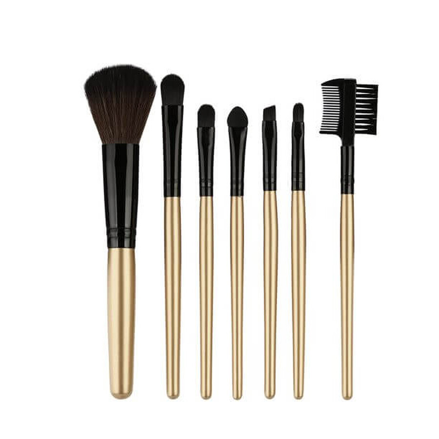 Set di 7 pennelli da trucco Fraulein38 Gold