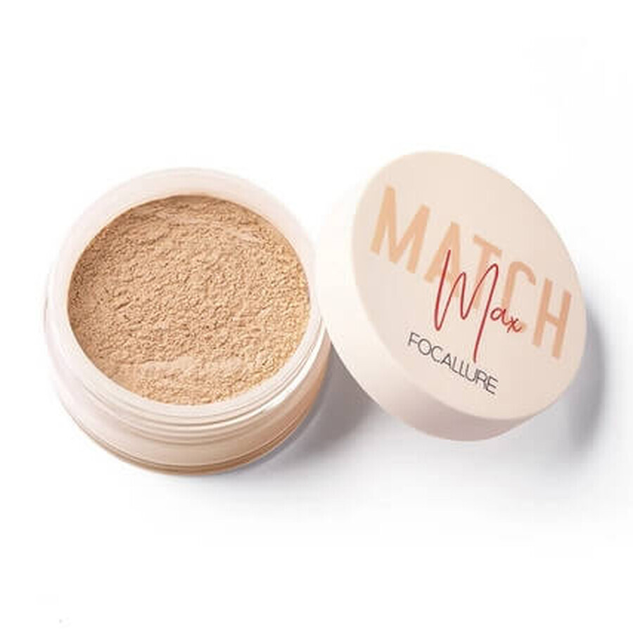 Focallure Match Max 03 Natural Beige translucent setting powder