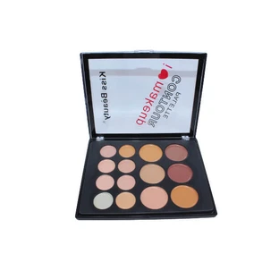 Kiss Beauty Concealer Palette, I Love Contour Palette, 14 couleurs