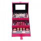 Magic Color Make up Kit per il trucco, 85 colori, rosa, borsa inclusa