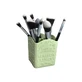 Organizador de cosméticos de maquillaje, soporte, verde