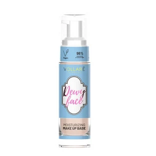 Vollare Base de Maquillaje Facial Hidratante, Vegana, 30 ml