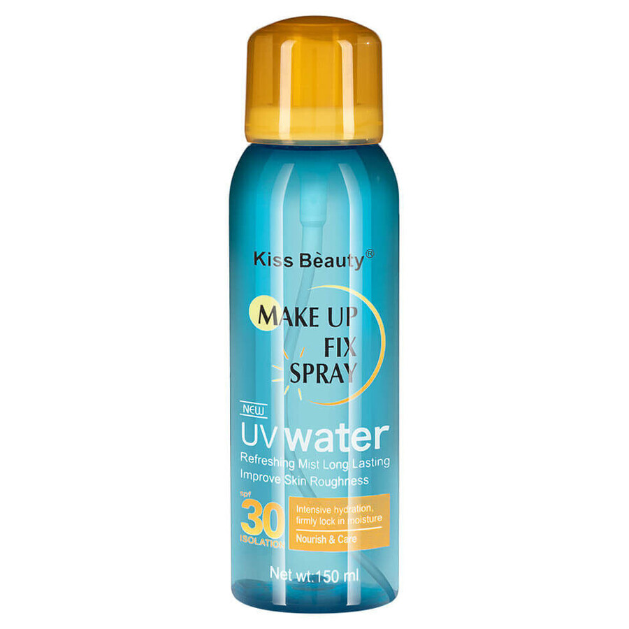 Buy Kiss Beauty Fixing Spray, Uv Water, Spf30, 150 ml Kiss Beauty Fixing Spray, Uv Water, Spf30, 150 ml