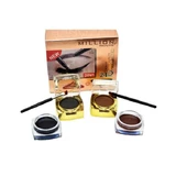 Eye and eyebrow brush set, Waterproof, Million Pauline