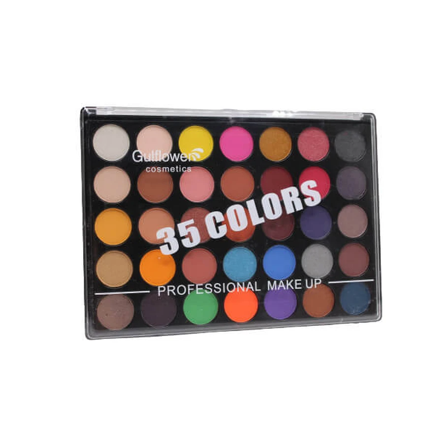 Gulflower Eyeshadow Palette, 35 Farben Lidschatten