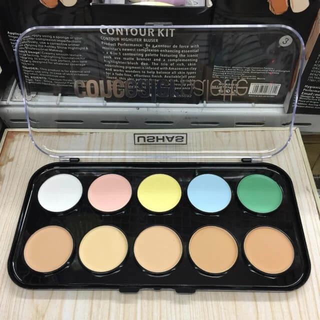Corrector palette, Ushas, 10 colors