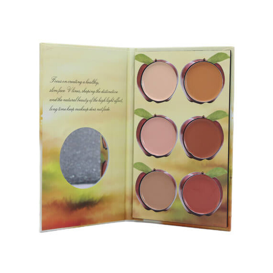 Kiss Beauty Highlight Contour Palette #1