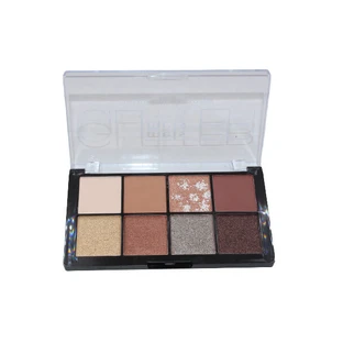 Make-up kit eyeshadow palette, Meis, Glitter Desert, 02, 8 colors