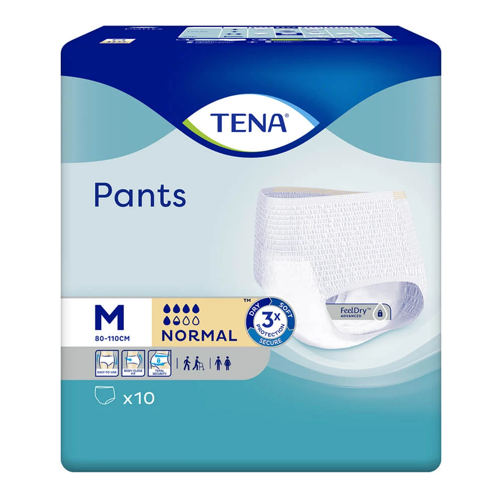 Pantyhose Pants Normal M, 10 pieces, Tena