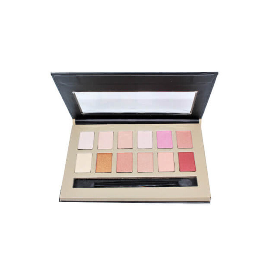 Kit de maquillaje paleta de sombras de ojos, Beinina Cosmetic, Nudes
